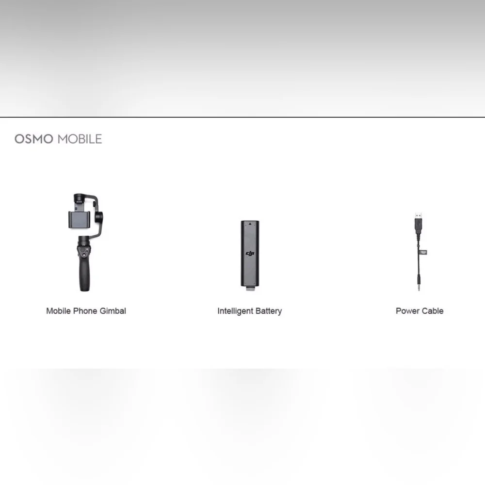DJI Osmo Mobile Gimbal - Black